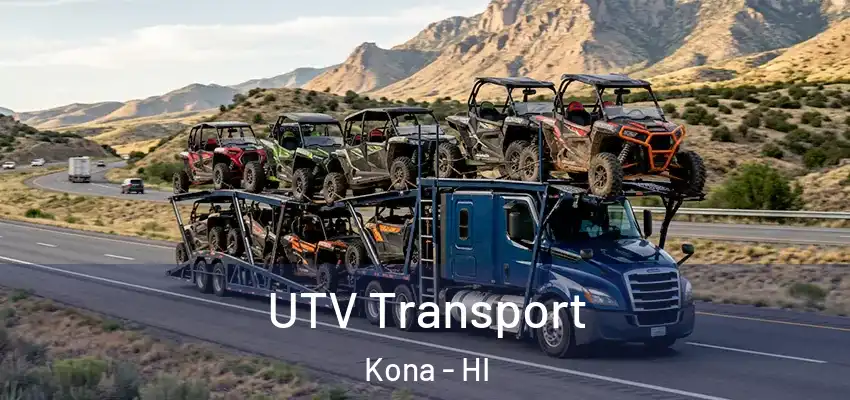 UTV Transport Kona - HI